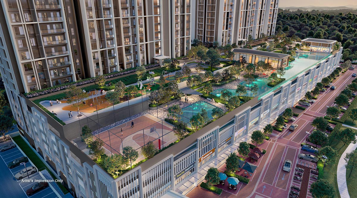 Landscaped Podium Gardens
